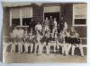 M.C.C. tours to Devon 1911-1913. Four early original sepia photographs of M.C.C. teams depicted seated and standing in rows wearing cricket attire, some in boaters and caps, one in formal attire. Two are annotated to verso in ink, one &lsquo;MCC XI Devon Tour 1 - 7