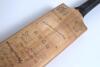 The Ashes. England v Australia 1926. Full size &lsquo;Warren Bardsley Specially Selected&rsquo; cricket bat by Duke and Son, Penshurst. Signed in ink to the face by all sixteen playing members of the Australian touring party and thirteen members of the England team f - 4