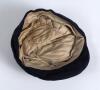 Colin Blythe. Kent & England 1899-1914. Kent navy blue cloth cricket cap with raised embroidered county emblem of the white horse, the Kent emblem, to front. The cap, with small peak typical of a pre first world war cap, from the Sankey family collection - 2
