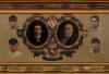 &lsquo;Kent County Cricket Club 1906&rsquo;. Very wide panoramic style oil painting on canvas by renowned artist Albert Chevallier Tayler, the painting finally completed in 1906 as a companion piece to the larger and famous painting of &lsquo;Kent v Lancashire at Canterbur