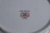 Sri Lanka v England &lsquo;First Test Match. 100 Years&rsquo;. Rare commemorative plate, by Lanka Porcelain, produced to mark the first Test match between Sri Lanka and England, played at Colombo 17th-22nd February 1982. 8&rdquo; diameter. Sold with a larger plate commemor - 2