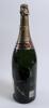 Signed champagne bottle c.1990. Large Jeroboam (3 litre) bottle of Laurent-Perrier Brut Champagne. Sixteen signatures to the bottle, possibly attendees for a charity match, probably early 1990s. Signatures are Ray Illingworth, Tim Rice, Paul Getty, Brian - 2