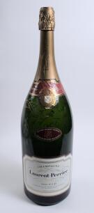 South Africa tour to England 1994. Return to Test cricket. Very large Methusalah (6 litre) bottle of Laurent-Perrier Brut Champagne. Signed to the bottle by seventeen members of the touring party. Signatures are Gary Kirsten, Tim Shaw, Richard Snell, Crai