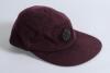 Northamptonshire C.C.C. maroon cloth 1st XI cricket cap. Earlier cap with attached wired Northamptonshire emblem. Possibly 1950&rsquo;s. Good condition. Player unknown