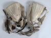 Arthur Percy Frank Chapman. Cambridge University, Kent & England 1920-1938. Batting protector formerly used by Chapman during his playing career. The aluminium protector has a covering of white leather and is secured by straps and buckles around the waist - 2