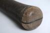 James Cobbett &lsquo;Gutta Percha Driver&rsquo; cricket bat c1890. Stamps for &lsquo;Richardson of Liverpool&rsquo; to the bat in several places. &lsquo;Cobbett&rsquo; impressed twice to the cap of the handle and the initials &lsquo;W.D.R.&rsquo; and number D23045 run down the splice. The back of the - 4
