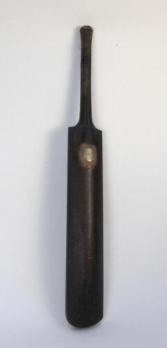 John Thomas Brown. Yorkshire & England 1889-1904. &lsquo;A.E. Stoddart&rsquo;s tour of Australia 1894/1895&rsquo;. &lsquo;Pilling & Briggs of Manchester &lsquo;Lancashire Spring Handle&rsquo; cricket bat presented to Jack Brown for making the highest score in the tour match between eighteen