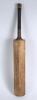 Gunn & Moore &lsquo;Nonjar&rsquo; cricket bat c1910. Stamps for &lsquo;Gunn & Moore Nonjar&rsquo; to front and impressed &lsquo;Reblade&rsquo; stamp to back. The blade is &lsquo;reblade&rsquo; provided by the manufacturer, a service often used in those days. The handle is made of a mixture of many cane - 5