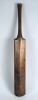 Bussey &lsquo;Demon Driver&rsquo; cricket bat circa 1920. Impressed to blade Bussey, London, the trademark GGB and lower down and centrally &lsquo;Demon Driver&rsquo; in circular format. The handle is formed from two slips of cane with a combination of rubber and canvas glued to - 4