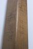 Australia tour to England 1930. A full size &lsquo;Jack Hobbs The Oval&rsquo; cricket bat signed to the face and back in ink by members of the England, Australia, Sussex, Surrey and Gloucestershire teams, also by Jack Hobbs to the ownership position on the shoulder o - 3