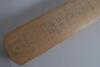 Australia v England Bi-Centennial Test Match, Sydney 1988. Gunn & Moore &lsquo;Maxi&rsquo; cricket bat signed to the face by sixteen of the England and twelve members of the Australian teams. Signatures include Gatting, Emburey, Radford, Athey, French, Dilley, Capel, - 2