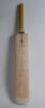 Lancashire C.C.C. 1999. Full size cricket bat signed to face by twenty members of the Lancashire playing staff. Signatures include Crawley, Atherton, Fairbrother, Watkinson, Muralitharan, Hegg, Martin, Schofield, Yates, Ridgway, Flintoff etc. Good conditi - 3