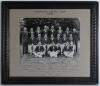 Australian tour of England 1938. &lsquo;Australian Cricket Team 1938&rsquo;. Large official mono photograph of the Australian touring team to England 1938, standing and seated in rows at Lord&rsquo;s, wearing tour blazers and cricket attire. The photograph is laid to offic