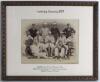 &lsquo;Cambridge University 1889&rsquo;. Early original sepia photograph of the Cambridge University team seated and standing in rows wearing cricket attire, caps and blazers. Notable players include the captain, F.G.J. Ford (Middlesex & England 1886-1899), E.M. Butl