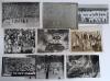 Overseas tours 1953-1988. A good selection of thirty eight original mono press photographs, including the odd postcard and copy photograph, of team photographs, match action, crowd scenes etc. Tours are New Zealand in South Africa & Australia 1953/54 (Qty - 2
