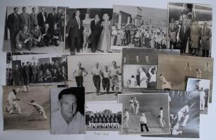 England (M.C.C.) tours to Australia 1954/55-1962/63. A comprehensive selection of approx. one hundred and fifty original mono press photographs including &lsquo;wire&rsquo; photographs, covering M.C.C. tours to Australia. Series are 1954/55 (Qty 42), 1958/59 (40), an