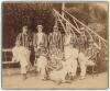 Torquay Cricket Club 1891 onwards. A good selection of original and copy photographs and the odd postcard relating to cricket at Torquay. Includes an excellent original sepia photograph of the Crystal Place C.C. team taken for the tour match v Torquay 14t