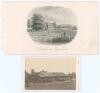 Torquay Cricket Club 1891 onwards. A good selection of original and copy photographs and the odd postcard relating to cricket at Torquay. Includes an excellent original sepia photograph of the Crystal Place C.C. team taken for the tour match v Torquay 14t - 3