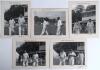 Torquay Cricket Club 1891 onwards. A good selection of original and copy photographs and the odd postcard relating to cricket at Torquay. Includes an excellent original sepia photograph of the Crystal Place C.C. team taken for the tour match v Torquay 14t - 5