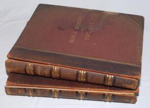 William Gilbert Grace. Two volumes of &lsquo;Men and Women of the Day&rsquo;, each containing a set of impressive large &lsquo;Woodburytype&rsquo; mono photographs of actors, authors and other celebrities of the day with accompanying biographies by Barraud of London, 1888. Inclu