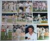 South Africa tours to England 1994 and 1998. A good selection of seventy two original colour press photographs from the 1994 and 1998 tours. Includes forty from the 1994 series of which eight are signed by the featured player. Signatures are Kepler Wessel - 2