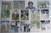 England v West Indies 1991 & 1994. A selection of sixty original mainly colour, some mono press photographs comprising thirty from each of the West Indies tour to England 1991, and England in the West Indies 1994, depicting match action, net practice, awa - 2