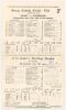 Surrey v Australians 1956. Official scorecard for the tour match played at the Oval, 16th- 18th May 1956. Jim Laker took all ten Australian wickets in the first innings and finished with figures of 46 overs, 18 maidens, ten wickets for 88 runs. In the sec