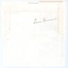&lsquo;Centenary of the Ashes 1982&rsquo;. Official &lsquo;Australia vs. England Test Cricket Series&rsquo; commemorative cover issued by Australia Post. Twenty five signatures to the front including England and Australian players Peter Burge, Ian and Greg Chappell, Len Hutton, - 2