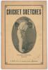 Australia tour to England 1909. &lsquo;Cricket Sketches&rsquo;. R. Scott, Manchester 1909. 16pp booklet. Original paper wrappers with portrait of Warren Bardsley to front cover, biographies and photographs of the touring party, tour fixtures, humorous articles. Padwi