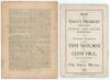 Australian tours to England 1920s. &lsquo;Australian Cricket Teams in England&rsquo;. A Brief History of the Fifteen Tours&rsquo;. Supplement to the Marvel. 4th June 1921. J.N. Pentelow. 16pp booklet. Original pictorial paper wrappers. Padwick 4962. Foxing and ageing. &lsquo;All - 2