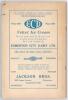 &lsquo;Western Canada Cricket Association&rsquo; 1926. Rare and unusual official souvenir programme edited by George Dewe for the inaugural Interprovincial Cricket Tournament, held in Edmonton 2nd- 7th August 1926. 74pp. Original colour decorative wrappers. Presentat - 2