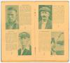 &lsquo;Australian Cricketers Goodwill Tour 1932&rsquo;. Australian tour of Canada & America 1932. Very rare variant of the official brochure for the tour comprising the original brochure (in itself scarce) with paper wrappers and pen pictures, biographies and itinera - 5