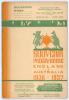 &lsquo;Souvenir Programme England v Australia 1936-1937&rsquo;. Official pre-tour brochure produced by the Western Australian Cricket Association, Perth 1936. 44pp. Colour decorative wrappers, comprising fixtures, pen pictures of the M.C.C. touring party, scoresheets