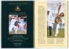 England v South Africa 1994. Official programme for the 1st Test, Lord&rsquo;s, 21st- 25th July 1994. Signed to the pages by ten England players and two South Africans. Signatures are Atherton, Stewart, Crawley, Fraser, Gooch, Gough, Hick, Rhodes, Salisbury, Wh - 3