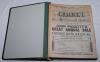 &lsquo;Cricket: A Weekly Record of the Game&rsquo;. Volume XX nos. 560-589 (31st January to 19th December 1901). Illustrated. Complete run of issues loosely inserted in later green binder. Lacking the poster supplement for 11th April. Title and contents pages include