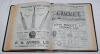&lsquo;Cricket: A Weekly Record of the Game&rsquo;. Volume XXVII nos. 770-799 (30th January to 24th December 1908). Illustrated. Complete run of issues loosely inserted in later green binder. Lacking the Cricket Fixtures supplement for 9th April. Title and contents p - 3