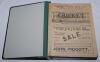 &lsquo;Cricket: A Weekly Record of the Game&rsquo;. Volume XXVIII nos. 800-829 (28th January to 21st December 1909). Illustrated. Complete run of issues loosely inserted in later green binder. Lacking the Cricket Fixtures supplement for 22nd April. Title and contents