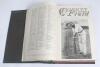 &lsquo;The Cricket Field: An Illustrated Record and Review&rsquo; 1892 & 1893. Two complete runs of the first two volumes of the magazine issued, bound together as one in dark blue/ green cloth, gilt title to spine (faded) and red page edges, lacking original wrapper