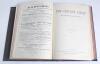 &lsquo;The Cricket Field: An Illustrated Record and Review&rsquo; 1892 & 1893. Two complete runs of the first two volumes of the magazine issued, bound together as one in dark blue/ green cloth, gilt title to spine (faded) and red page edges, lacking original wrapper - 2