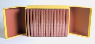 Wisden Cricketers&rsquo; Almanack 1864-1878. Fifteen facsimile editions published by John Wisden & Co Ltd, London 1991. Limited edition 565/1000. Brown hard board covers with gilt lettering to covers and spine. In original yellow presentation box. Very good con