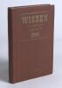 Wisden Cricketers&rsquo; Almanack 1944. 81st edition. Original hardback. Only 1500 hardback copies were printed in this war year. Dulled gilt titles to the spine paper, some dulling to the gilt titles on the front board otherwise in very good condition. A rare 