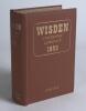 Wisden Cricketers&rsquo; Almanack 1953. Original hardback. Some minor foxing to page block edge otherwise in very good condition