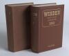 Wisden Cricketers&rsquo; Almanack 1960 and 1961. Original hardback editions. The 1960 edition in good/very good condition, the 1961 with dulled gilt titles to front board and spine, minor wear to internal hinges otherwise in good condition