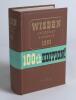 Wisden Cricketers&rsquo; Almanack 1963. Original hardback. Excellent condition, not often seen in this fine condition. The book has its original wrap-around blue advertising band with title &lsquo;100th Edition&rsquo; to centre, as issued in 1963