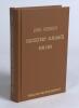 Wisden Cricketers&rsquo; Almanack 1893. Willows &lsquo;second&rsquo; softback reprint (2008) in light brown hardback covers with gilt lettering. Limited edition 89/250. Very good condition
