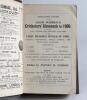 Wisden Cricketers&rsquo; Almanack 1902 and 1906. 39th & 43rd editions. Both bound in dark brown boards, the 1902 with original wrappers, with gilt titles to spine. Some wear with loss to the extremities of the original wrappers and covered in transparent preser - 2