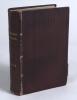 Wisden Cricketers&rsquo; Almanack 1908. 45th edition. Bound in dark brown/maroon boards, with original wrappers, with gilt titles to spine. Signature stamped to front wrapper, one inside page and stamped twice to rear wrapper. Good condition - 2