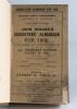 Wisden Cricketers&rsquo; Almanack 1909. 46th edition. Bound in light brown boards, with original wrappers, with gilt titles to spine. Wear, loss and staining to the bottom corner of the front wrapper, minor staining to the lower corners of the first two adverti
