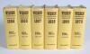 Wisden Cricketers&rsquo; Almanack 1965 to 1970. Original hardback editions all with replacement dustwrappers. Good condition. Qty 6
