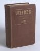 Wisden Cricketers&rsquo; Almanack 1938. 75th edition. Original hardback. Wear to boards and spine paper, dulling to gilt titles, breaking to front internal hinge, wear to head and base of spine paper, some soiling to page block otherwise in good condition